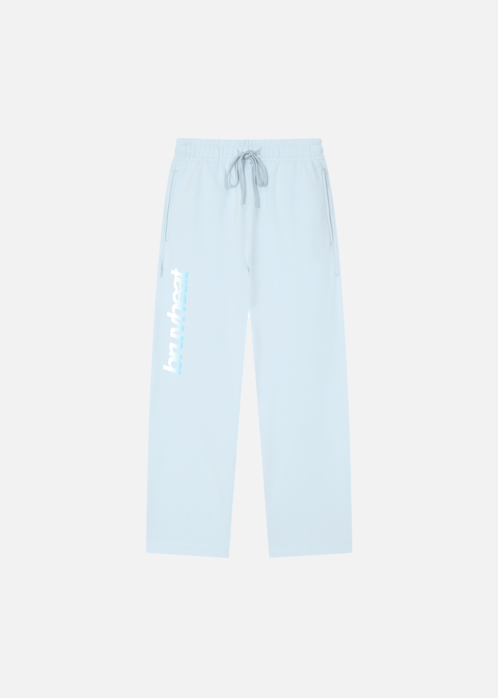 Landon Blue Straight-Leg Sweatpants