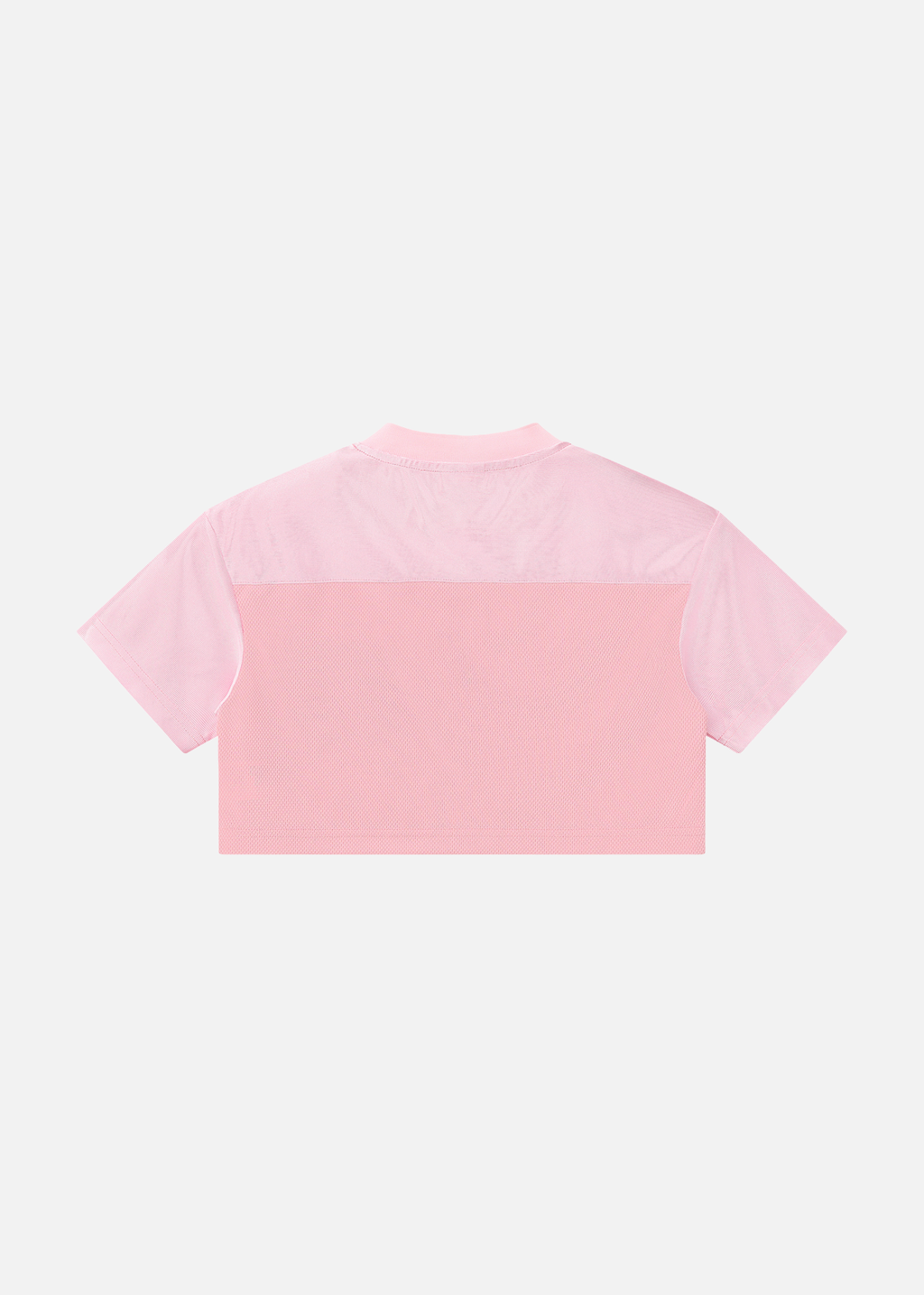 Solana Pink Paneled V-Neck Cropped Soccer Jersey