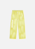 Stryker Sunfade Yellow Wide-Leg Fleece Sweatpants