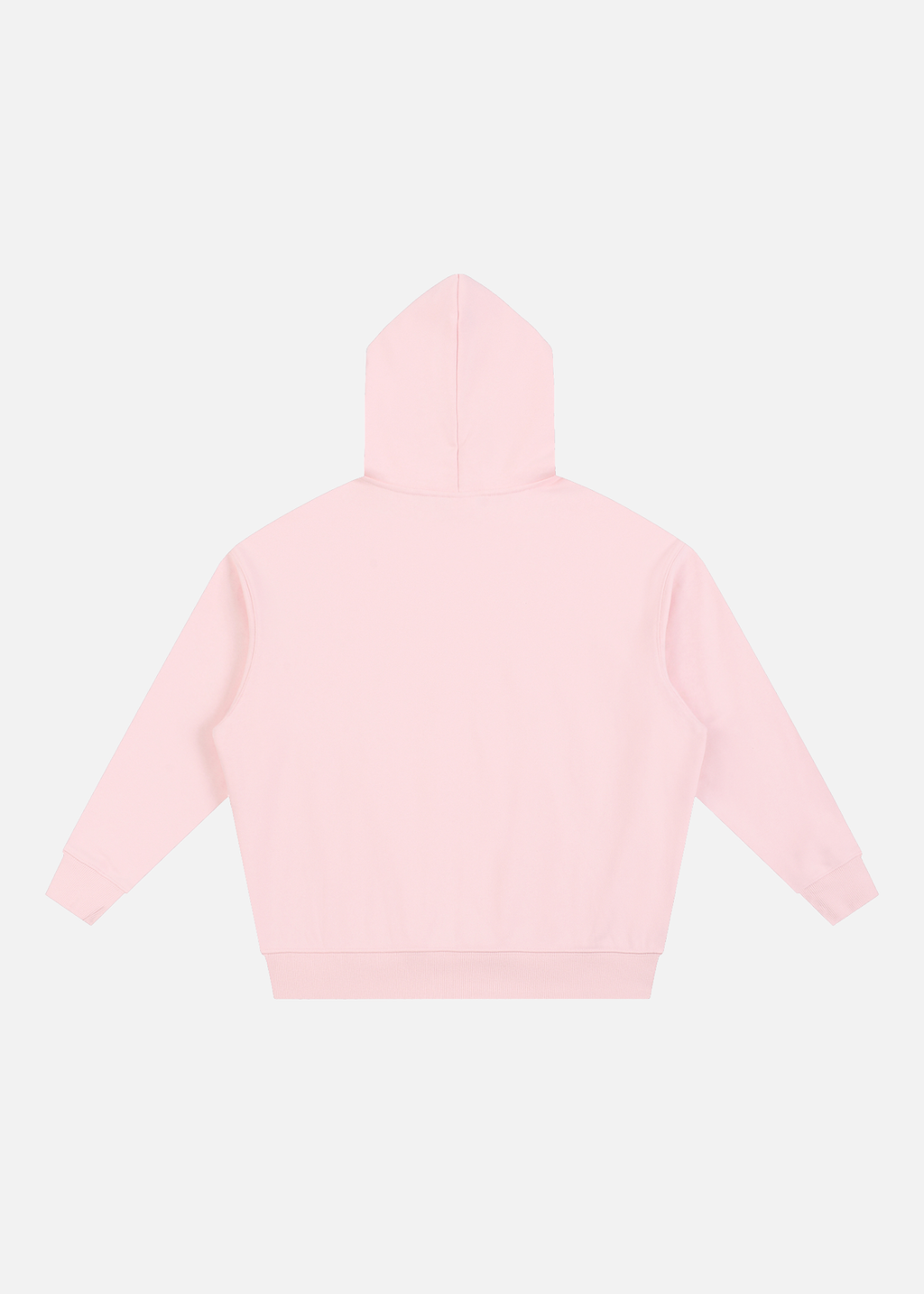 Weston Pink Heavyweight Boxy Drop-Shoulder Hoodie