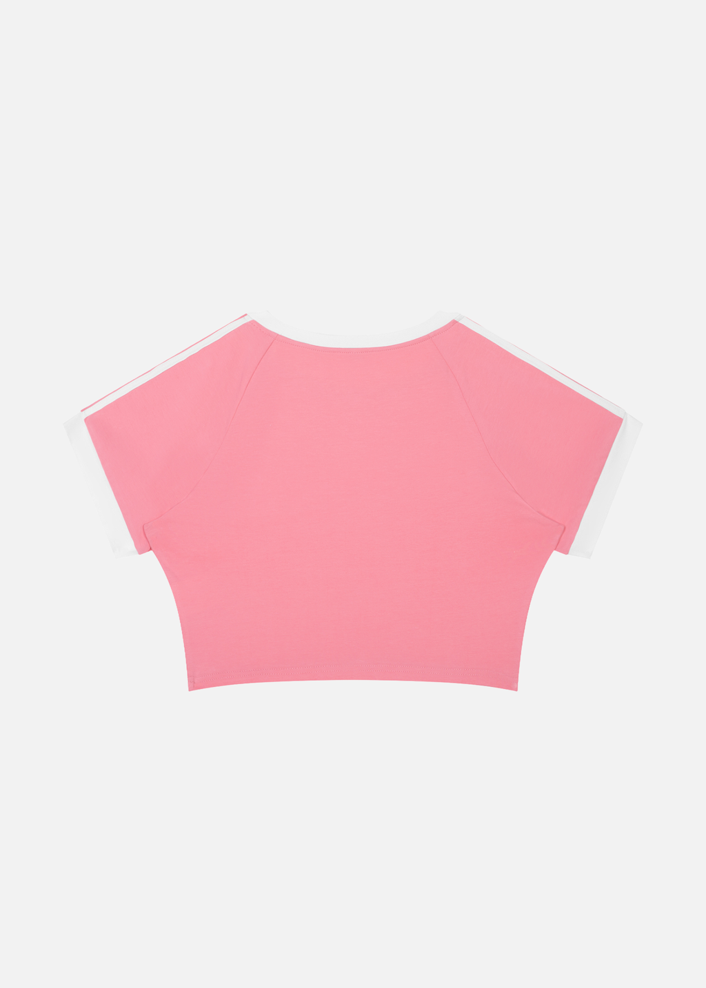 Maybe Pink Raglan Crop T-Shirt