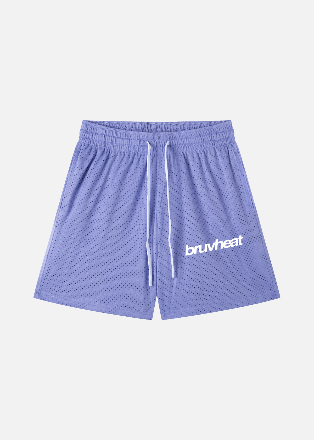 Brody Purple Mesh Drawstring Shorts
