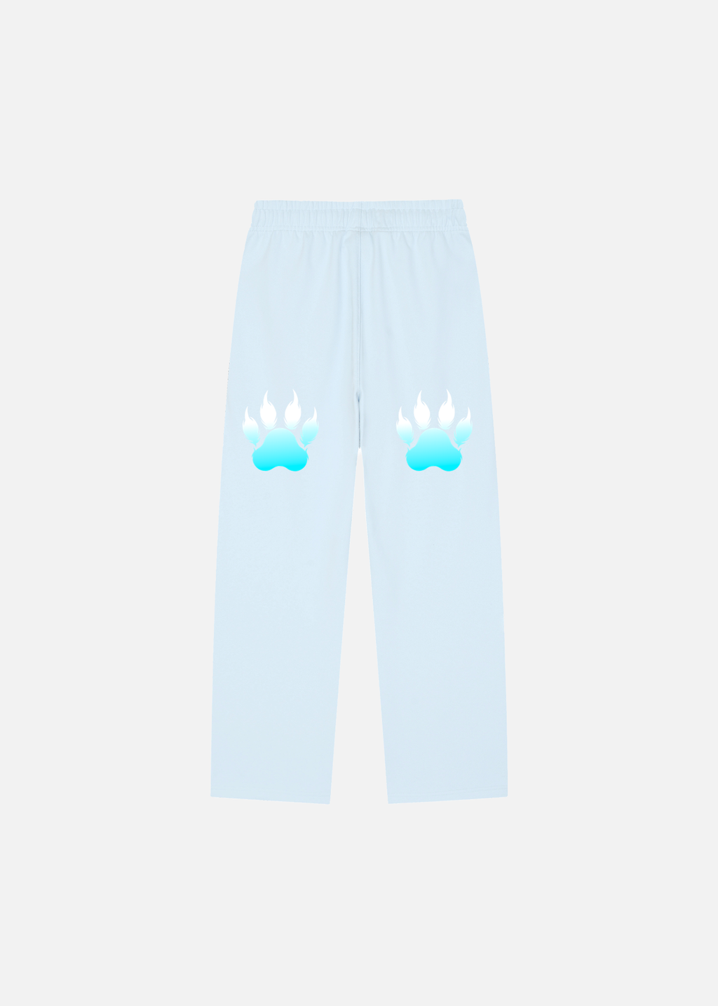 Landon Blue Straight-Leg Sweatpants