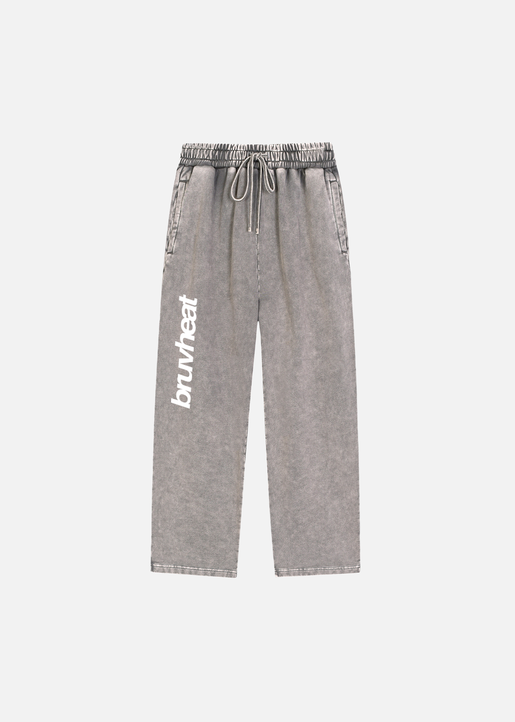 Summit Vintage Wash Light Grey Heavyweight Sweatpants